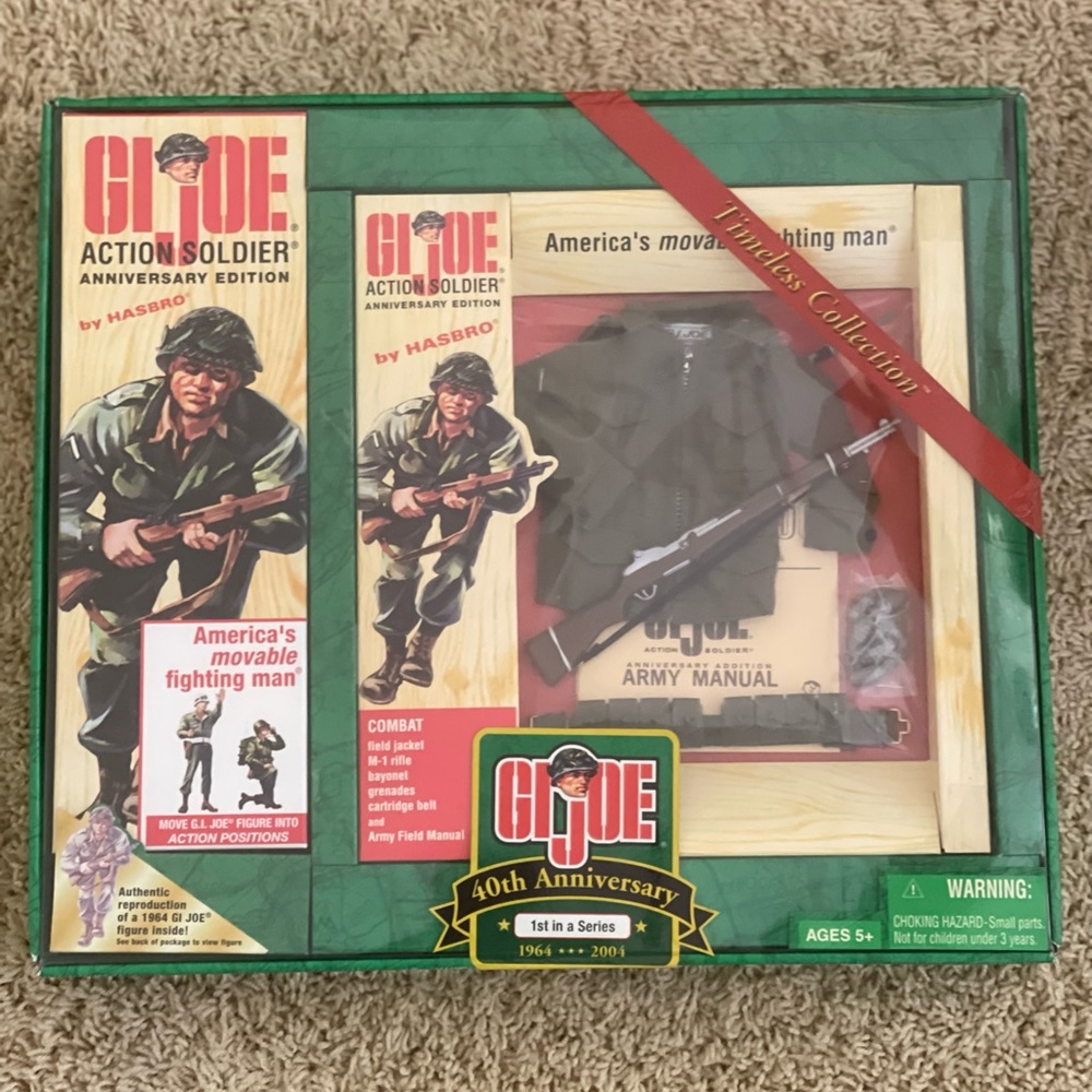 NIB GI JOE 40TH ANNIVERSARY ACTION SOLDIER 1ST IN SERIES